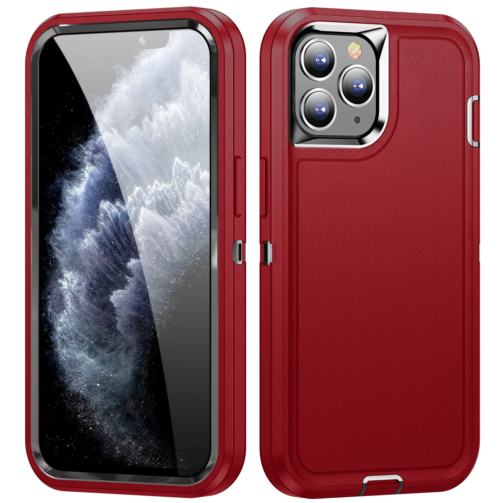 For iPhone 11 Pro TPU+PC Shockproof Phone Case Anti-Scratch EVA Lining Cover For iPhone 11 Pro TPU+PC Shockproof Phone Case Anti-Scratch EVA Lining Cover